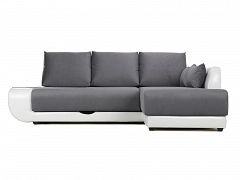 Угловой диван с независимым пружинным блоком Поло LUX НПБ (Нью-Йорк) Правый - фото №1, 5006000010070