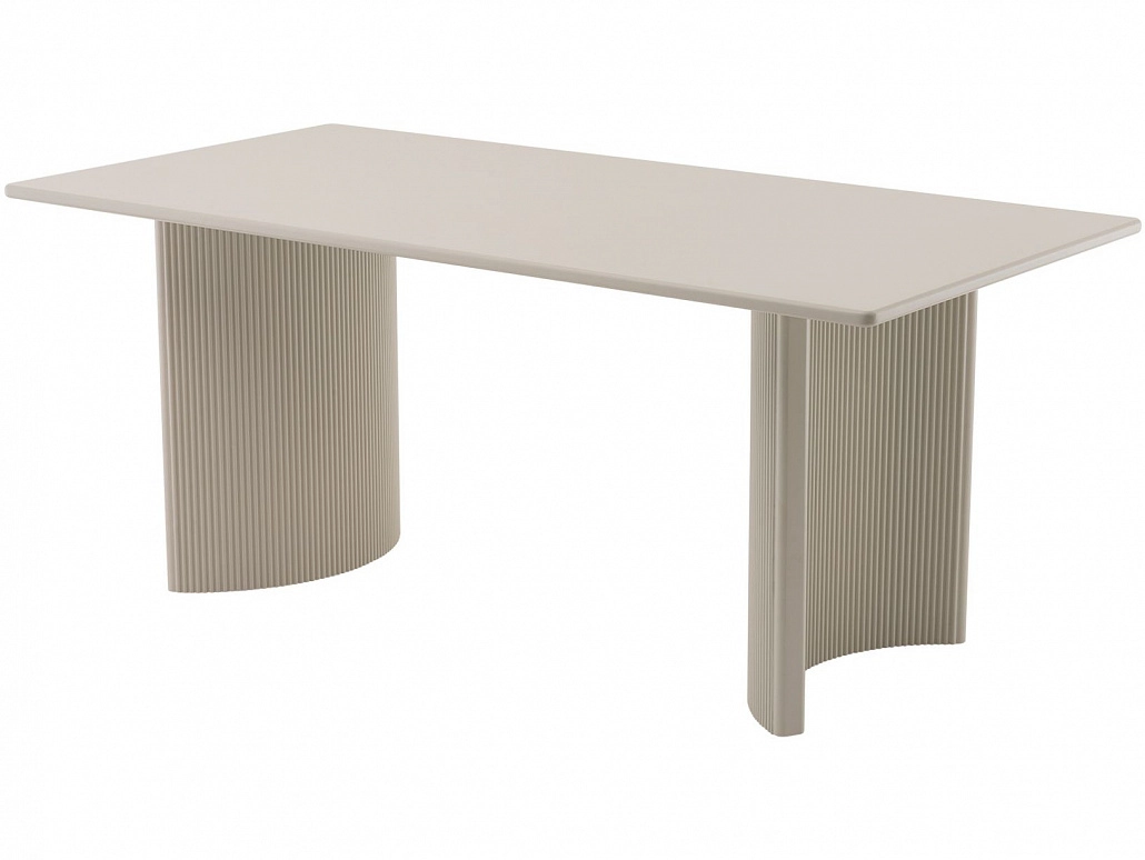 Стол обеденный STOOL GROUP Celestia 180*90*75 Бежевый - фото №1