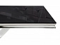 Levon 200x100x75 black Стол стеклянный - фото №7