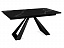 Стол DikLine SKZ140 Керамика Черный мрамор/подстолье черное/опоры черные (2 уп.),  - миниатюра