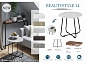 Стол журнальный BeautyStyle 14 дуб маррон/черный - фото №8