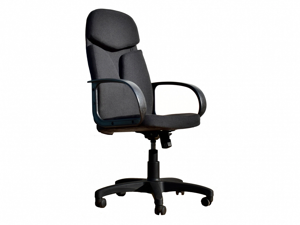 Кресло руководителя Office Lab comfort-2562 Ткань Черный - фото №1