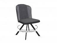 Стул DikLine 299 поворотный NS13 GRAPHITE/C56 серый, ножки черные - фото №1