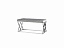 Банкетка-скамейка Stool Group ИНСИГНИЯ Вельвет серый/Сталь серебро, велюр - миниатюра