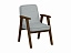 Кресло Сканди, серый, рогожка - миниатюра