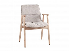 Стул обеденный STOOL GROUP Philo с деревянными ножками Серый     - фото №1, 66_7322212103