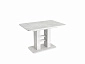 Стол раскладной Stool Group Elephant 120-160*80 Бетон/Алюминий  - фото №2