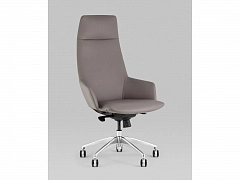 Кресло руководителя STOOL GROUP TopChairs Bow серый - фото №1, 66_8987229601