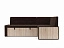 Кухонный угловой диван Таллин (98х166), велюр, ЛДСП - миниатюра