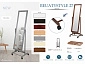 Зеркало напольное BeautyStyle 27 средне-коричневый 135 см х 42,5 см - фото №11
