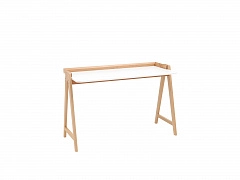 Стол письменный STOOL GROUP Pyramid 118*53 Белый/Светлое дерево - фото №1