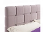 Мягкая кровать Tiffany 1600 лиловая с ортопедическим основанием - фото №3