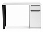 Бэтти Лофт 116х60х75 белый / черный матовый Компьютерный стол - фото №4