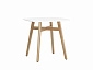 Стол обеденный Stool Group Target 80*80 Белый - фото №2