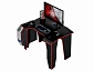 Стол игровой Страйкер-1 черный / красный - фото №4