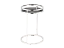 Журнальный столик STOOL GROUP STOOL GROUP Гестия 41*60 Стекло черное, сталь серебро, сталь - миниатюра