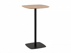 Стол барный STOOL GROUP Form 60*60 Светлое дерево/Черный - фото №1, 66_2774537404