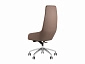 Кресло руководителя STOOL GROUP TopChairs Soulo бежевый/коричневый - фото №6