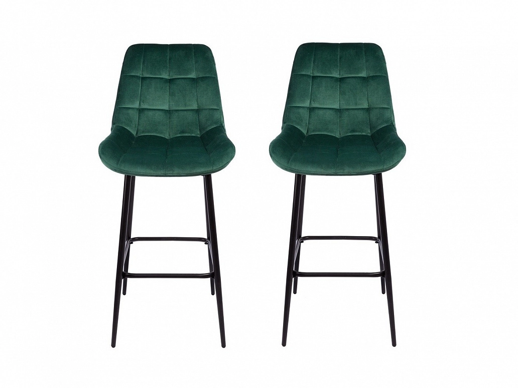 Комплект барных стульев Кукки, зеленый - фото №1