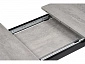Колон Лофт 120 25 мм бетон / черный матовый Стол деревянный - фото №10
