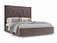 Кровать Треви (160х190), вельвет бархатного типа - миниатюра