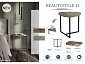 Стол журнальный BeautyStyle 11 дуб крымский состаренный/черный - фото №11