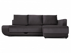 Угловой диван с независимым пружинным блоком Поло LUX НПБ (Нью-Йорк) Правый - фото №1, 5006000010078