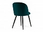 Gabi 1 green / black Стул на металлокаркасе - фото №5