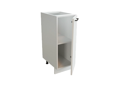 Шкаф Н300 с 1-ой дверью Сиэль Ян БЕЛ/АНД/СИЛК Ф10 - фото №1, 888_ММК-00015387