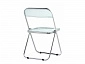 Fold складной clear gray-blue Пластиковый стул - фото №6