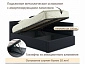Мягкая кровать Aura 1200 черная с подъемным механизмом - фото №4