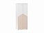 Шкаф для одежды НМ 041.42 Банни Дуб сонома/белый/бисквит, белый/бисквит - миниатюра