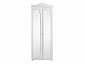 Шкаф 2-х дверный с зеркалами (гл.560) Италия ИТ-48 белое дерево - фото №6