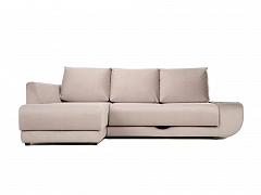 Угловой диван с независимым пружинным блоком Поло LUX НПБ (Нью-Йорк) Левый - фото №1, 5006000010083