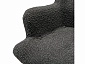 Кресло Хайбэк темно-серый/нат.бук - фото №8