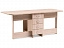 Глория 606 М с ящиками дуб сонома Стол деревянный, ЛДСП - миниатюра