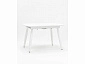 Стол обеденный Stool Group Чикаго 120 Белый - фото №3