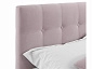 Мягкая кровать Selesta 900 лиловая с подъемным механизмом - фото №5