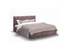 Кровать без основания Элен 140х200, серо-фиолетовый - фото №1