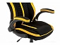 Plast черный / желтый Офисное кресло - фото №8