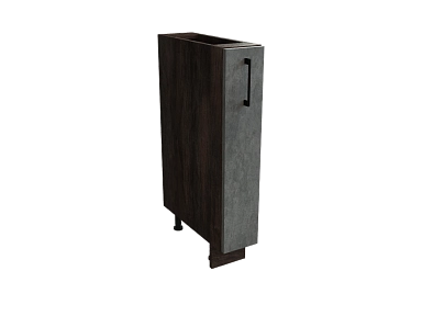 Шкаф НБ150М бутылочница Хелмер ДБК/БЕТОН Ф82 - фото №1, 888_ММК-00002522