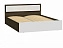 Мартина Кровать с подъемным механизмом 160 (Венге / Белый), ЛДСП - миниатюра