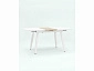 Стол обеденный Stool Group Чикаго 120 Белый - фото №5