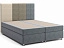 Кровать с матрасом и независимым пружинным блоком Скала (160х200) Box Spring, велюр - миниатюра