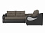 Угловой диван Митчелл Правый, рогожка, экокожа - миниатюра