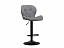 Trio light gray / black Барный стул, экокожа - миниатюра