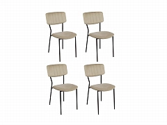 Комплект стульев Бонд, темно-бежевый - фото №1