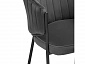 Kortni dark grey / black Стул на металлокаркасе - фото №10
