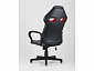 Кресло игровое Stool Group TopChairs Racer Lighti Черный с красным  - фото №7