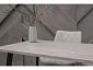 Тринити Лофт 120 25 мм бетон / матовый черный Стол деревянный - фото №5